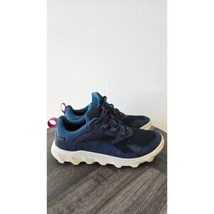 ECCO MX Gore-Tex Trail Walking Shoes Women's US 8-8.5 Navy Blue Waterproof